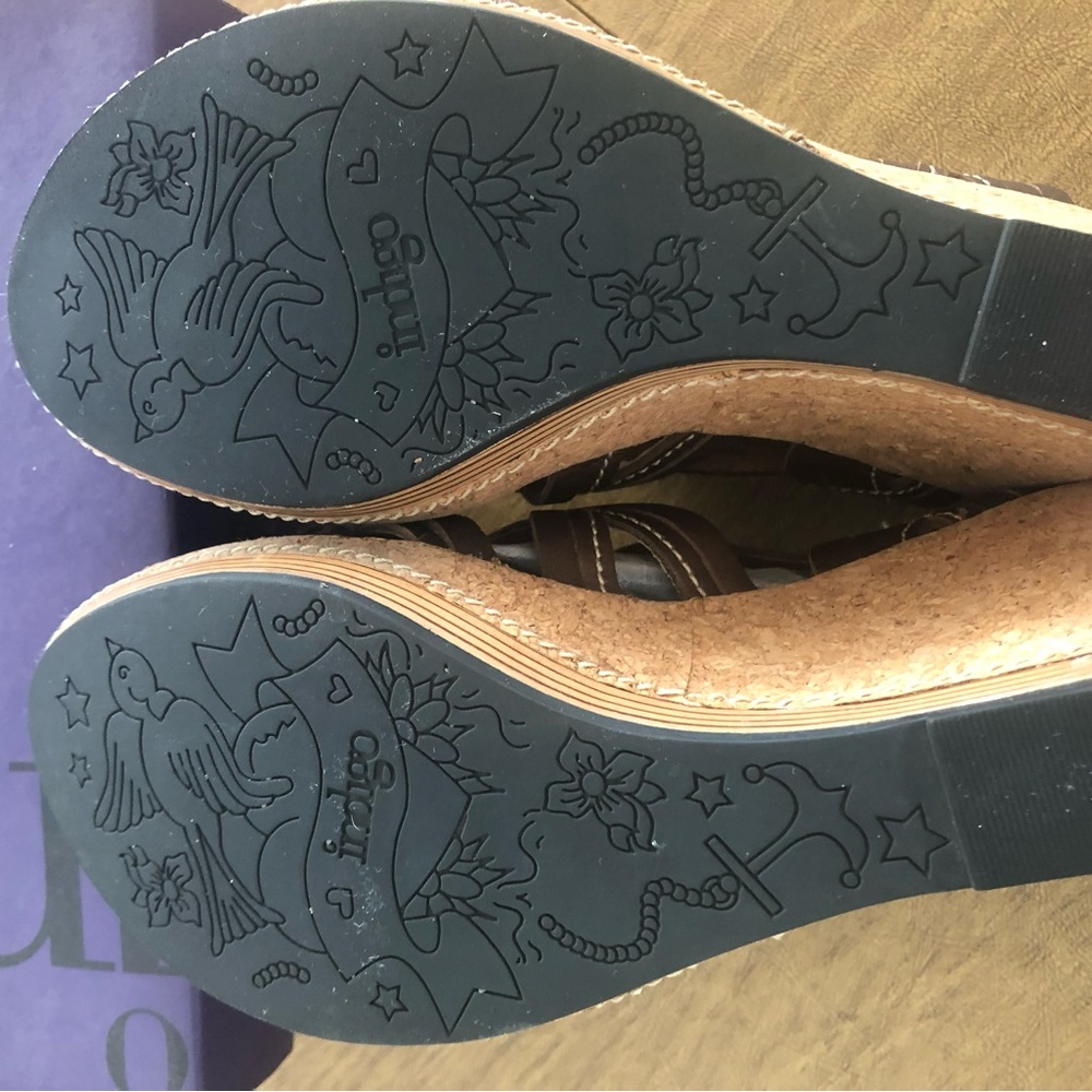 Indigo by Clarks Bronze Gull Pond Wedge in size 7 1/2 - Picture 3 of 3